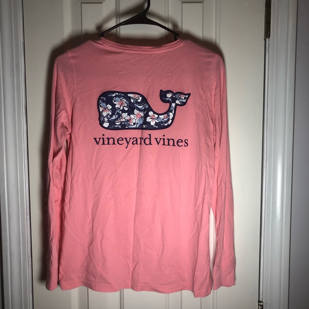 Pink Vineyard Vines Tee